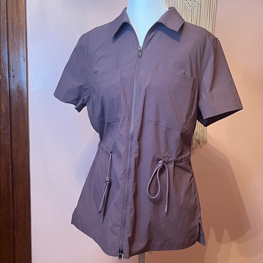 Athleta Dusty Purple Utility Jacket